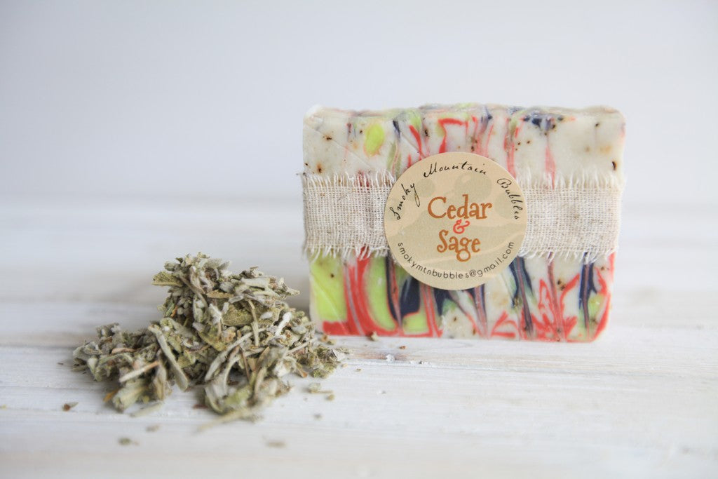 Smoky Mountain Bubbles Cedar & Sage Bar