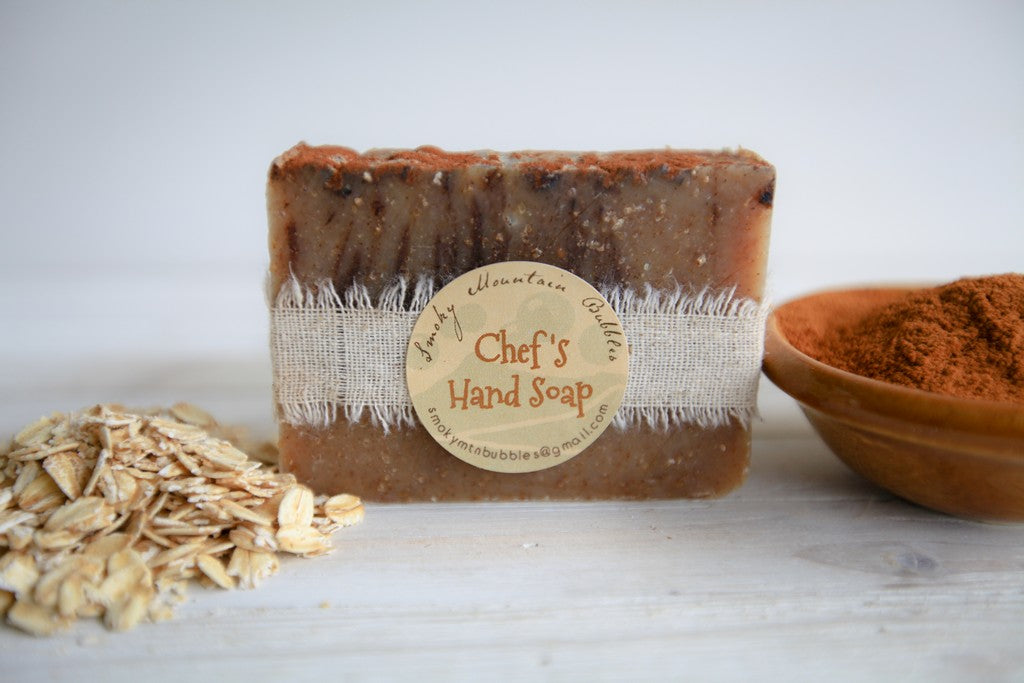 Smoky Mountain Bubbles Chef's Hand Soap Bar