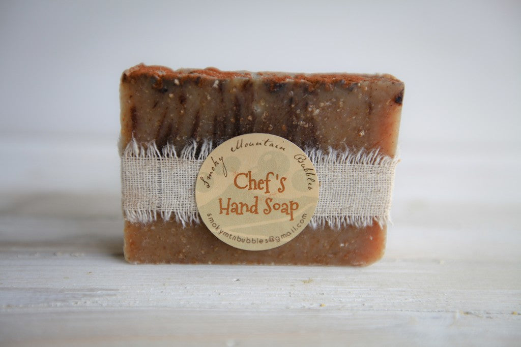 Smoky Mountain Bubbles Chef's Hand Soap Bar