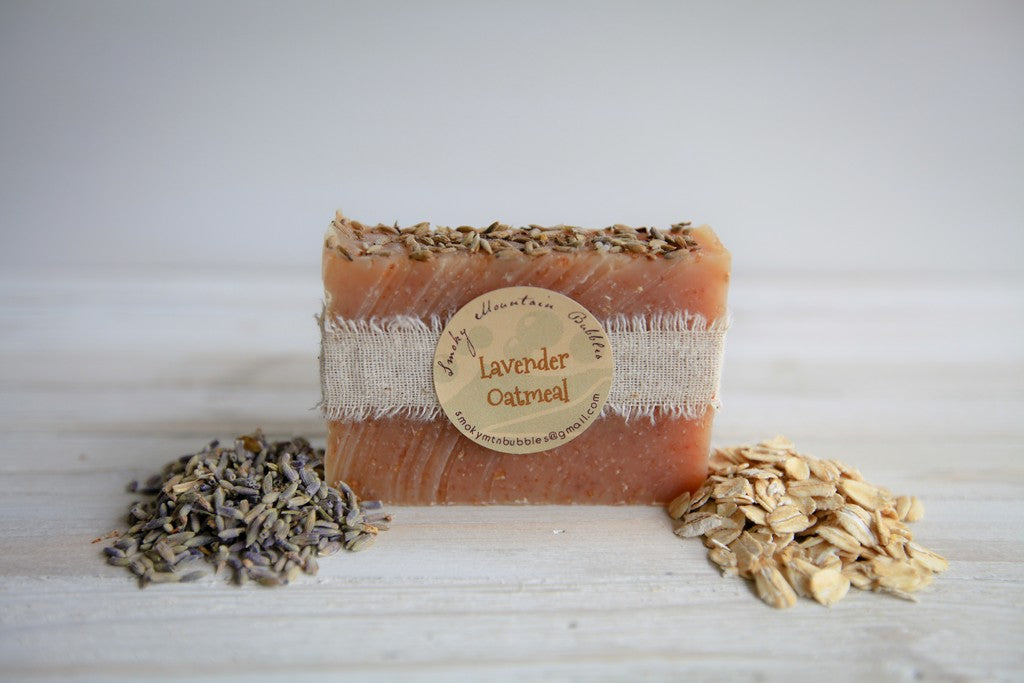 Smoky Mountain Bubbles Lavender Oatmeal Bar