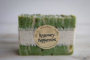 Smoky Mountain Bubbles Rosemary Peppermint Bar